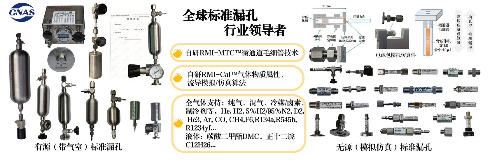 全球标准漏孔行业领导者