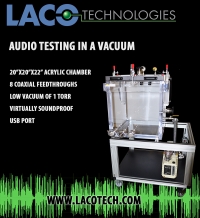 成都透明真空腔体 自动测试 Audio Testing in a Vacuum