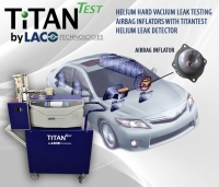 上海氦检系统（安全气囊） HELIUM hard vacuum LEAK TESTING AIRBAG INFLATORS With TITANTEST helium LEAK DETECTOR