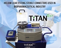 百色氦检系统（医药）2 Helium Leak Testing Sterile Connectors - TitanTest Helium Leak Detector - Acrylic Vacuum Chamber 2