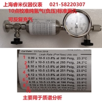 武汉氢气H2标准漏孔 可反复充气 多点校准