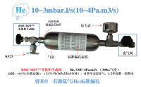 10-3mbar.l/s标准漏孔 RMI-MZV™零体积手动阀
