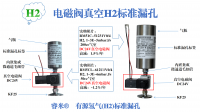 电磁阀真空氢气(H2)标准漏孔