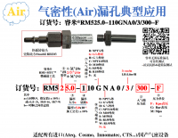 气密性漏孔RM525.0-110GNA0/3/300-F